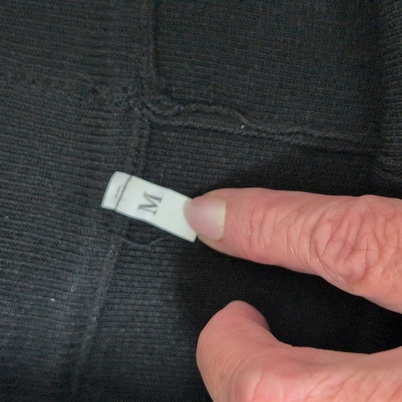 Elegant Black Net Gaucho Boho Barrel Pants, Size Medium. EUC - Picture 4 of 8